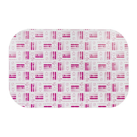 Couvercle Carton Barquette Aluminium 1500ml (500 Utés)