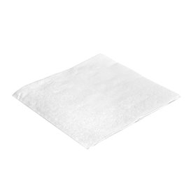 Serviette Papier à Cocktail 20x20cm 2E Blanc (100 Utés)