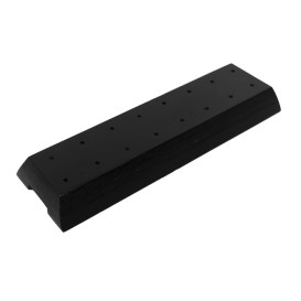 Support en Bambou Noir pour Piques 20x6x2cm (12 Utés)