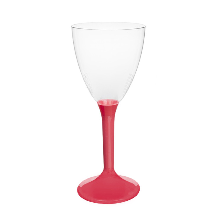 Verre Plastique Vin Pied Coral 180ml 2P (20 Utés) Verre Plastique Vin Pied Coral 180ml 2P (20 Utés)
