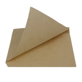 Sachet Papier Ingraissable Ouverture Bilatérale 15x15cm (250 Utés)