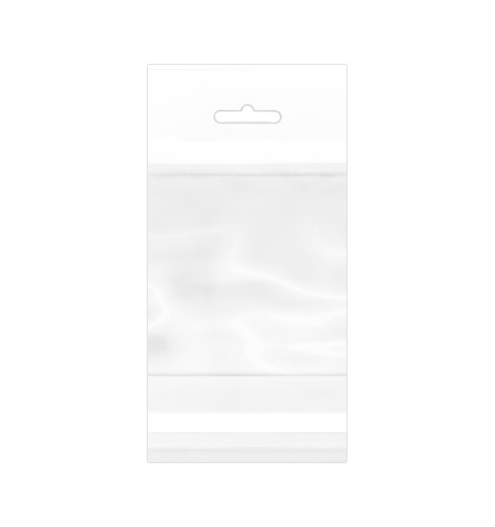 Sac en PP BO Avec Fermeture Adhésive et Trou Européen 7x10cm G160 (100 Utés) Sac en PP BO Avec Fermeture Adhésive et Trou Européen 7x10cm G160 (100 Utés)