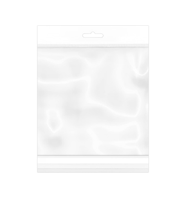 Sac en PP BO Avec Fermeture Adhésive et Trou Européen 12.5x12.5cm G160 (1.000 Utés) Sac en PP BO Avec Fermeture Adhésive et Trou Européen 12.5x12.5cm G160 (1.000 Utés)