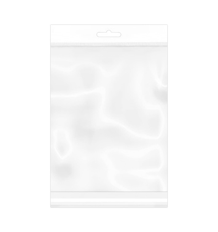Sac en PP BO Avec Fermeture Adhésive et Trou Européen 23x32cm G160 (1.000 Utés) Sac en PP BO Avec Fermeture Adhésive et Trou Européen 23x32cm G160 (1.000 Utés)