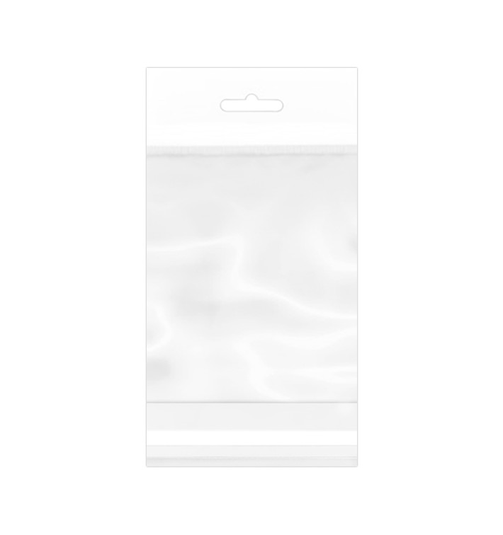 Sac en PP BO Avec Fermeture Adhésive et Trou Européen 10x15cm G160 (100 Utés) Sac en PP BO Avec Fermeture Adhésive et Trou Européen 10x15cm G160 (100 Utés)