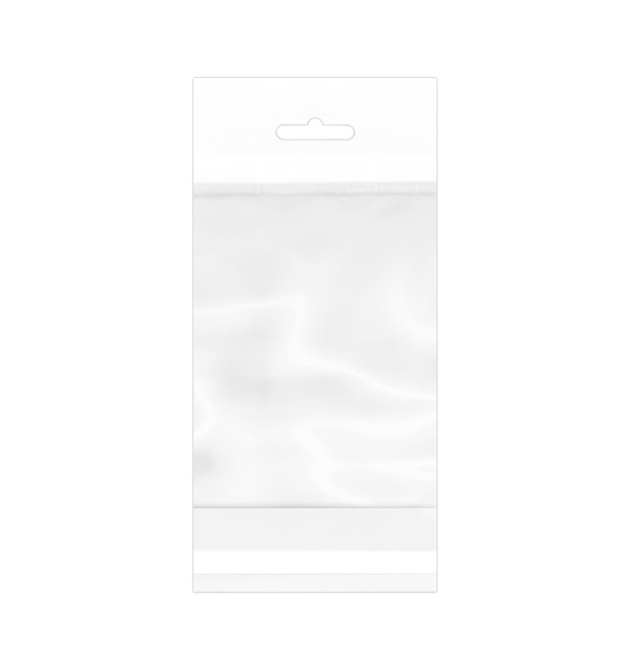 Sac en PP BO Avec Fermeture Adhésive et Trou Européen 8.5x14cm G160 (1.000 Utés) Sac en PP BO Avec Fermeture Adhésive et Trou Européen 8.5x14cm G160 (1.000 Utés)