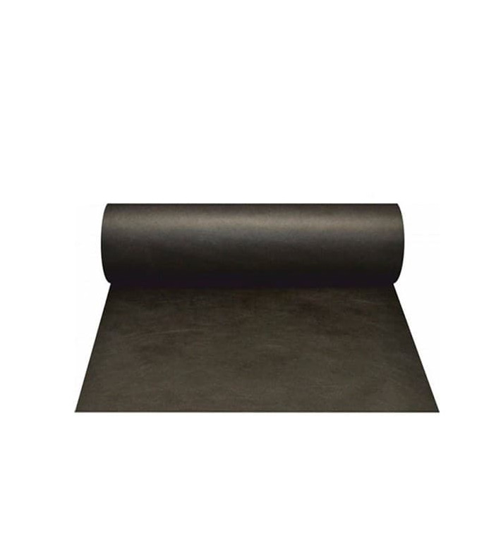 Nappe en rouleau PP Non Tissé 1mx50m Noir 50g Nappe en rouleau PP Non Tissé 1mx50m Noir 50g