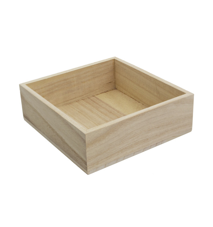 Caisse Présentation en Bois 16x15x5cm (24 Utés) Caisse Présentation en Bois 16x15x5cm (24 Utés)