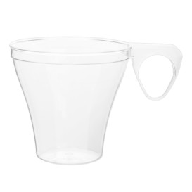 Tasse en Plastique Transparente 80ml (40 Unités)