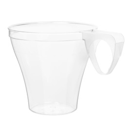 Tasse en Plastique Transparente 80ml (40 Unités)