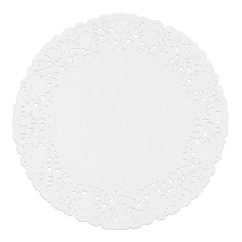 Dentelle en papier blanc Ø180mm (2000 Unités)