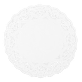 Dentelle en papier blanc Ø340mm (1000 Unités)