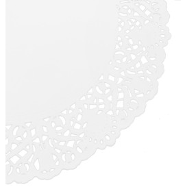 Dentelle en papier blanc Ø240mm (2000 Unités)