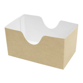 Emballage en carton kraft avec fenêtre pour emballage 90x50x130mm (500 Utés)