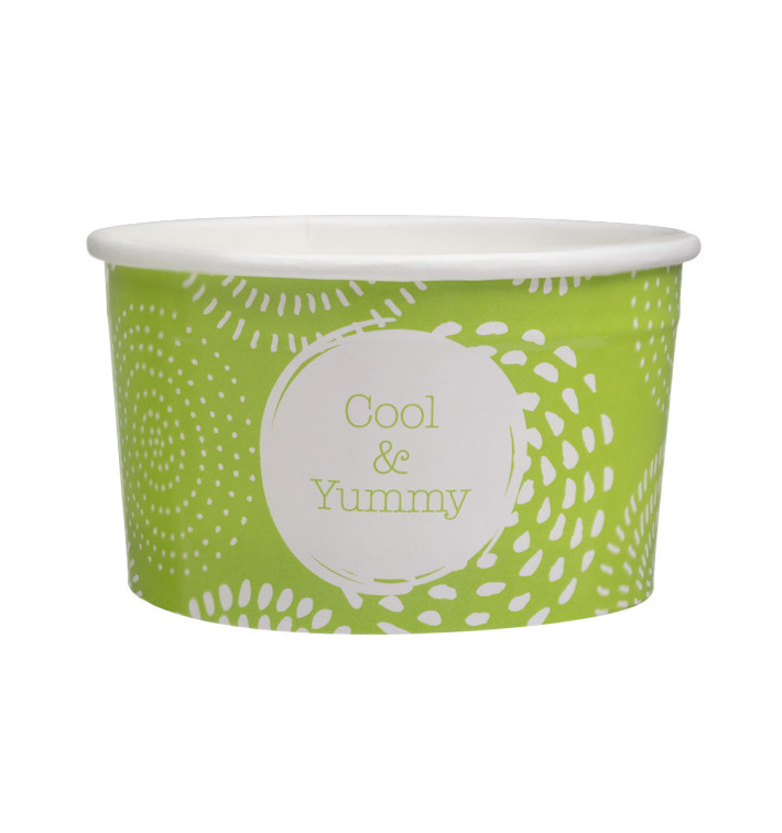 Pot à glace en carton 3oz/100 ml Cool&Yummy (2.600 Unités) Pot à glace en carton 3oz/100 ml Cool&Yummy (2.600 Unités)
