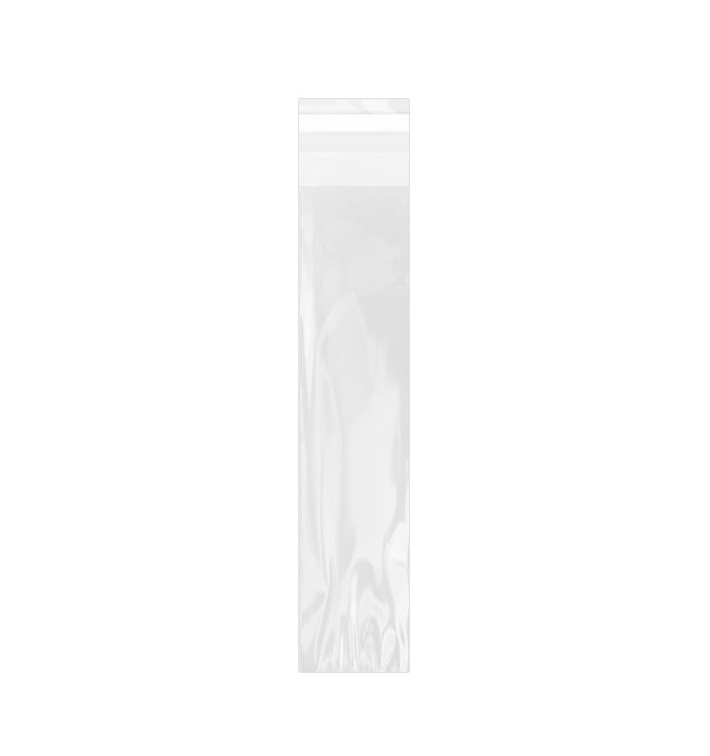 Sac en Polypropylène BO Avec Fermeture Adhésive 4x22cm G160 (1.000 Utés) Sac en Polypropylène BO Avec Fermeture Adhésive 4x22cm G160 (1.000 Utés)