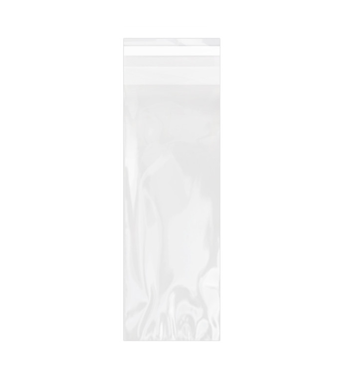 Sac en Polypropylène BO Avec Fermeture Adhésive7x20cm G160 (100 Utés) Sac en Polypropylène BO Avec Fermeture Adhésive7x20cm G160 (100 Utés)
