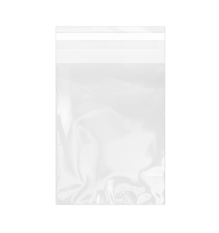 Sac en Polypropylène BO Avec Fermeture Adhésive 11x16cm G160 (100 Utés) Sac en Polypropylène BO Avec Fermeture Adhésive 11x16cm G160 (100 Utés)