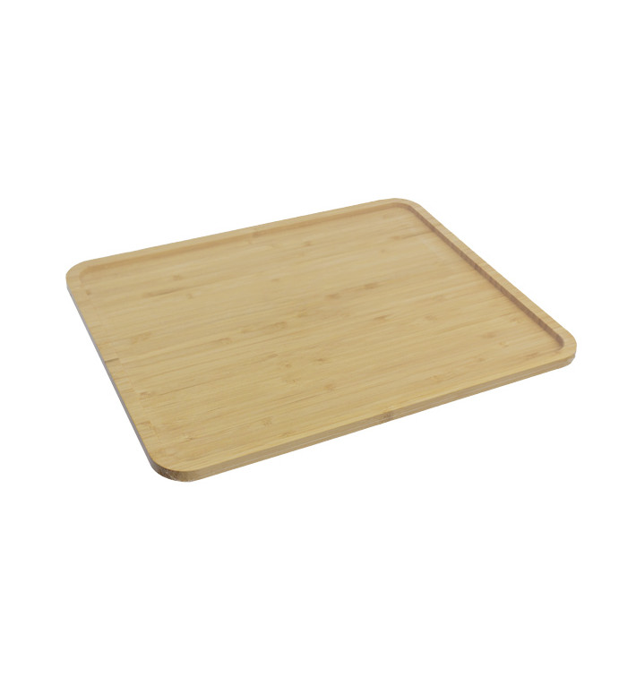 Plateau Cocktail en Bambou Naturel 32,5x26,5x1cm (1 Uté) Plateau Cocktail en Bambou Naturel 32,5x26,5x1cm (1 Uté)