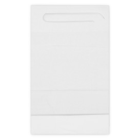 Bavoir Adulte avec poche Blanc 36x65cm (500 Unités)