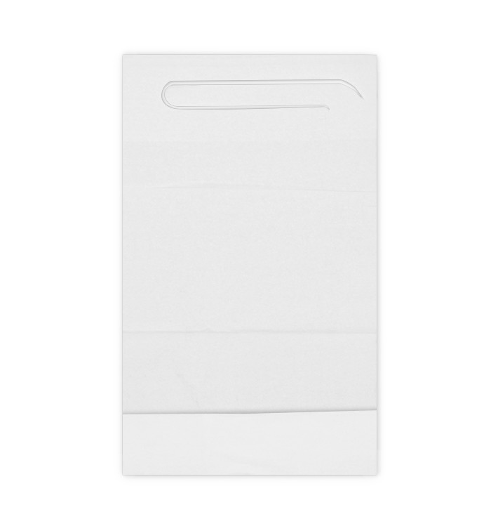 Bavoir Adulte avec poche Blanc 36x65cm (500 Unités) Bavoir Adulte avec poche Blanc 36x65cm (500 Unités)