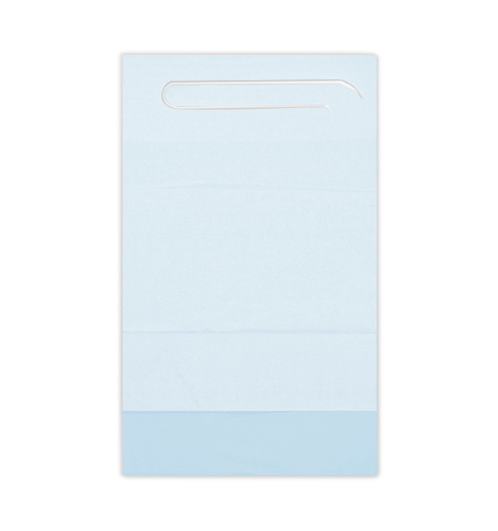 Bavoir Adulte avec poche Bleu 36x65cm (125 Unités) Bavoir Adulte avec poche Bleu 36x65cm (125 Unités)