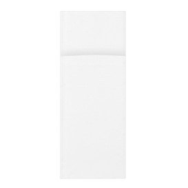 Serviette Kangourou en Papier 30x40cm Blanc (30 Utés)