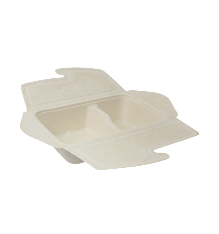 Boîte Canne à Sucre Box to Go 2C 21x15x5cm 800ml. (75 Utés) Boîte Canne à Sucre Box to Go 2C 21x15x5cm 800ml. (75 Utés)