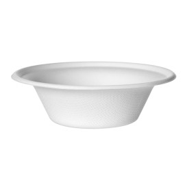 Bol Classique Canne à Sucre Bagasse Blanc 355ml (1.000 Utés)