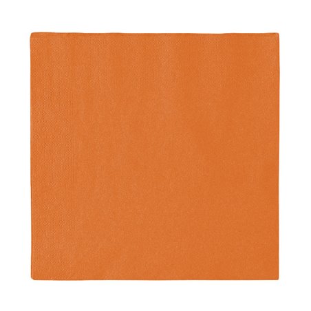 Serviette Papier 2 épaisseurs Orange 33x33cm (50 Unités)
