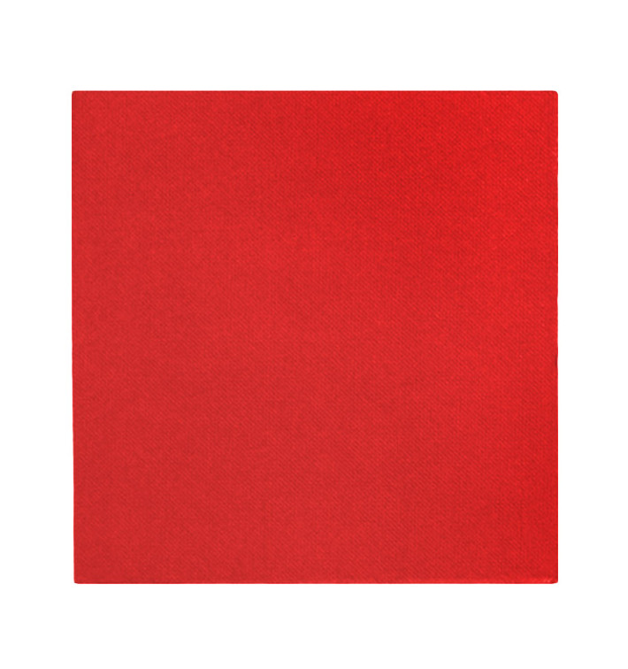Serviette Papier Rouge 2E Molletonnée 33x33cm (1.200 Unités) Serviette Papier Rouge 2E Molletonnée 33x33cm (1.200 Unités)
