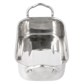 Mini Bac en Acier Inoxydable 14,5x9,5cm (1 Uté)