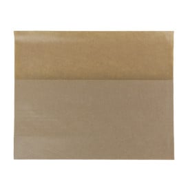 Sachet pour Sandwich Naturel Kraft 21x17/11x3cm (100 Utés)