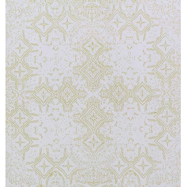 Nappe en papier 1x1m "Mosaïque" Crème 40g/m² (400 Utés)