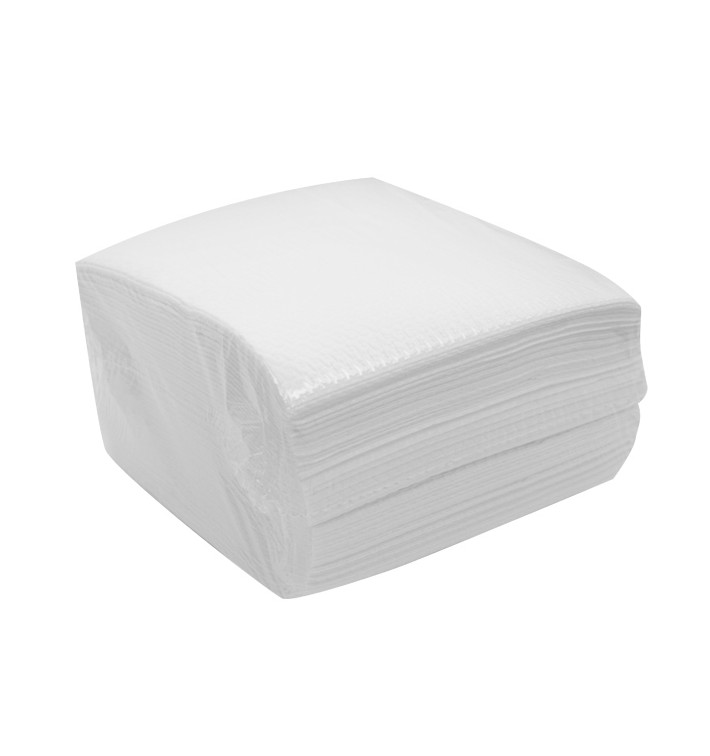 Serviette Air Laid Salon de Coiffure Blanc 40x80cm 50g/m² (25 Utés) Serviette Air Laid Salon de Coiffure Blanc 40x80cm 50g/m² (25 Utés)