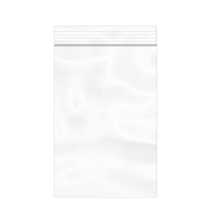 Sac en PE Fermeture Zip 12x18cm G160 (1000 Utés) Sac en PE Fermeture Zip 12x18cm G160 (1000 Utés)