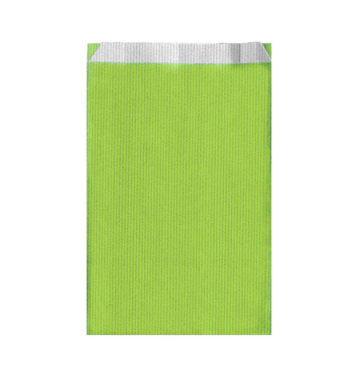 Sac Papier Vert Anis 26+9x46cm Sac Papier Vert Anis 26+9x46cm