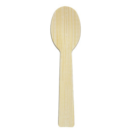Cuillère en Bambou 9cm (50 Utés)