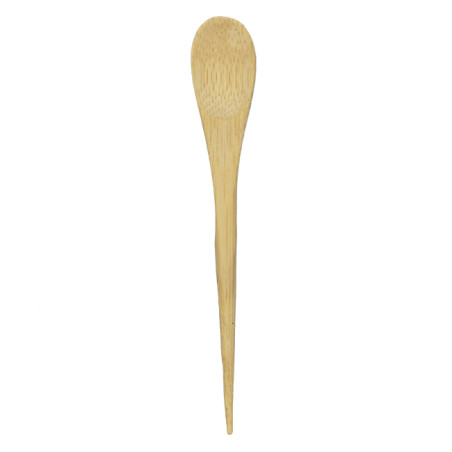 Petite Cuillère en Bambou 12cm en boîte (24 Utés)