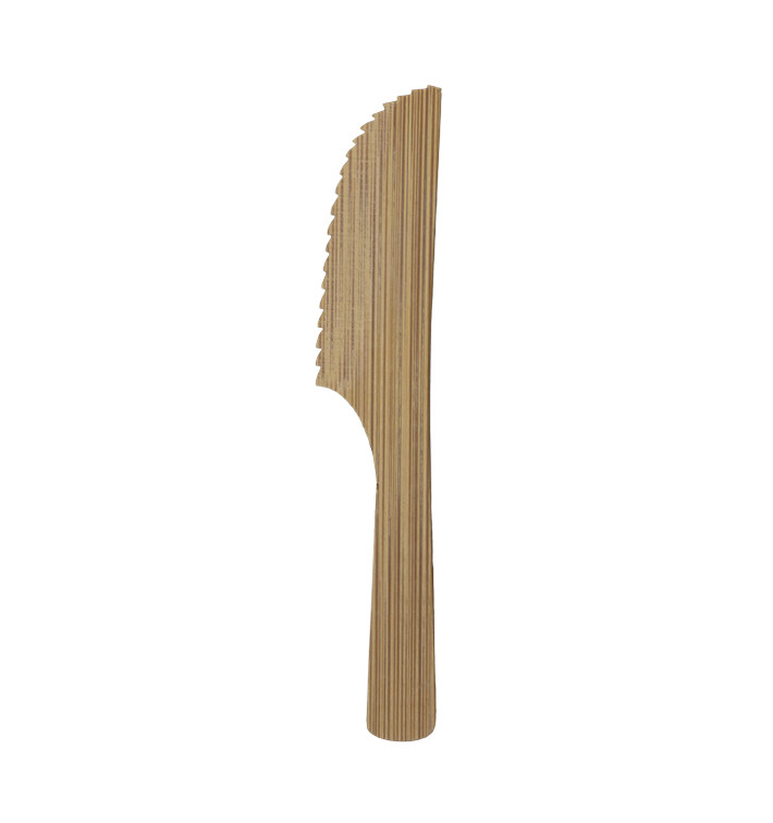 Petit Couteau en Bambou 9cm (100 Utés) Petit Couteau en Bambou 9cm (100 Utés)