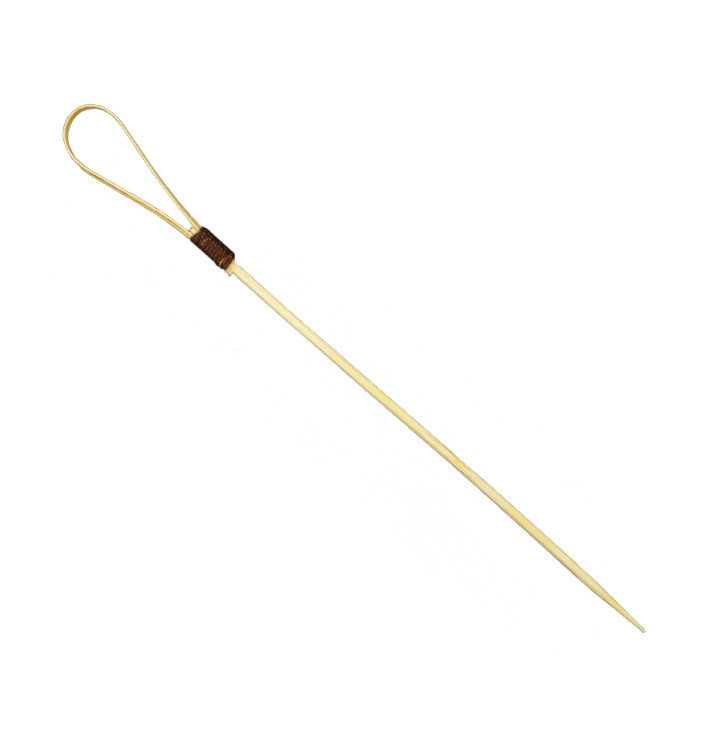 Pique en Bambou “Lasso” 15cm (3.000 Utés) Pique en Bambou “Lasso” 15cm (3.000 Utés)