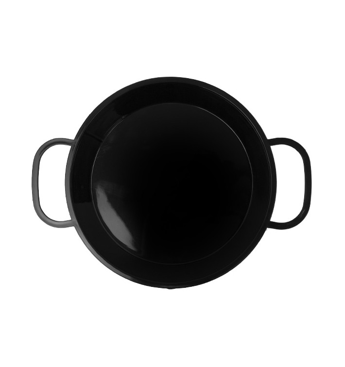 Paella en PP Noire 300ml (100 Utés) Paella en PP Noire 300ml (100 Utés)