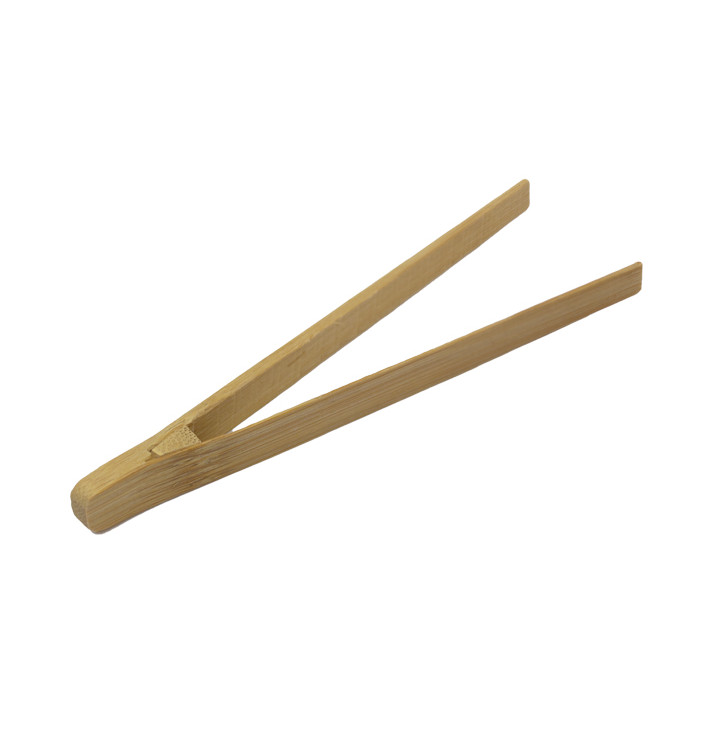 Pince en Bambou de Service 12cm (240 Utés) Pince en Bambou de Service 12cm (240 Utés)