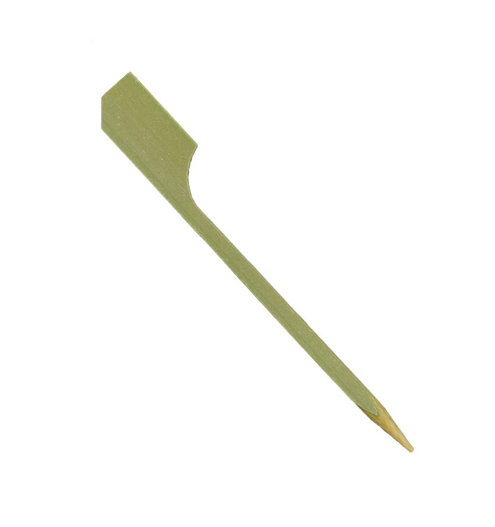 Pique en Bambou "Golf" 7cm (50 Utés) Pique en Bambou "Golf" 7cm (50 Utés)