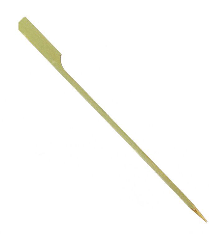 Pique en Bambou "Golf" verte naturelle 18cm (10.000 Utés) Pique en Bambou "Golf" verte naturelle 18cm (10.000 Utés)