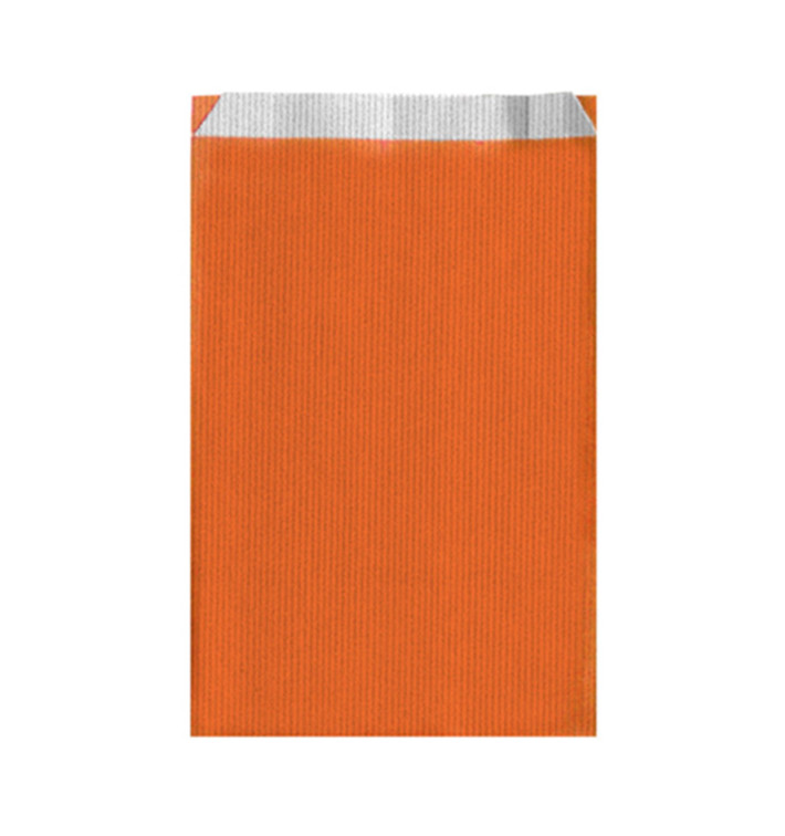 Sac Papier Orange 19+8x35cm Sac Papier Orange 19+8x35cm