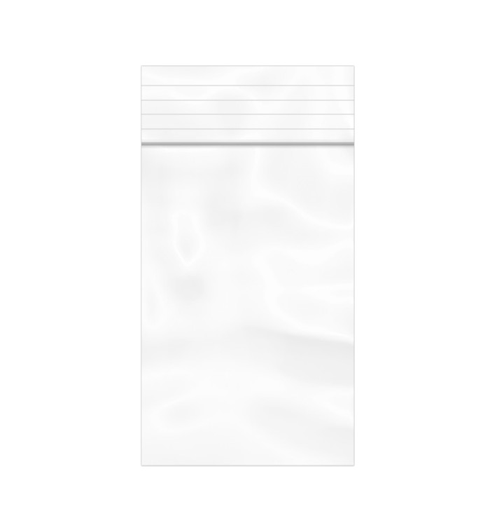 Sac en PE à Fermeture Zip 4x6cm G200 (100 Utés) Sac en PE à Fermeture Zip 4x6cm G200 (100 Utés)