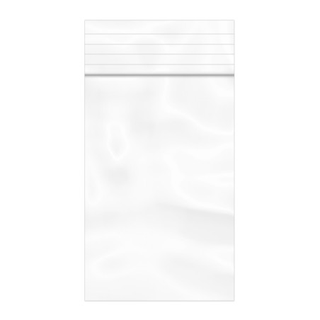 Sac en PE à Fermeture Zip 4x6cm G200 (100 Utés)