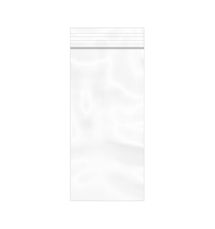 Sac en PE à Fermeture Zip 8.5x18cm G200 (1.000 Utés) Sac en PE à Fermeture Zip 8.5x18cm G200 (1.000 Utés)