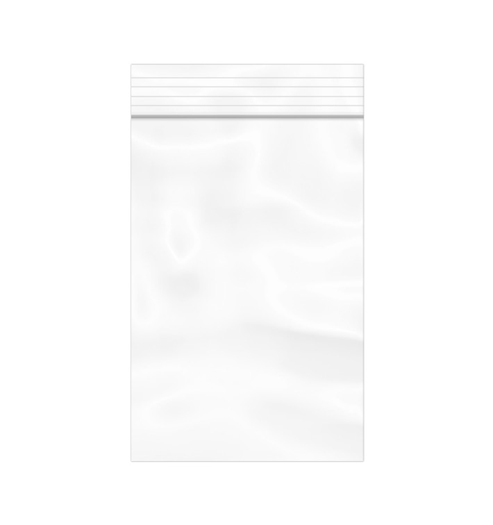Sac en PE à Fermeture Zip 10x15cm G200 (1.000 Utés) Sac en PE à Fermeture Zip 10x15cm G200 (1.000 Utés)